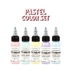 Xtreme Ink Juego de Colores Pastel 30ML