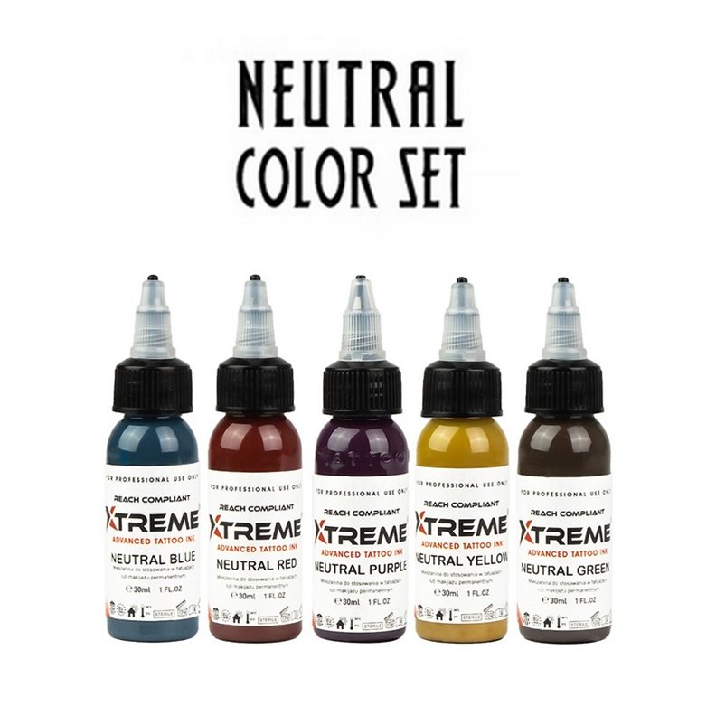 Xtreme Ink Juego de colores neutros 30ML