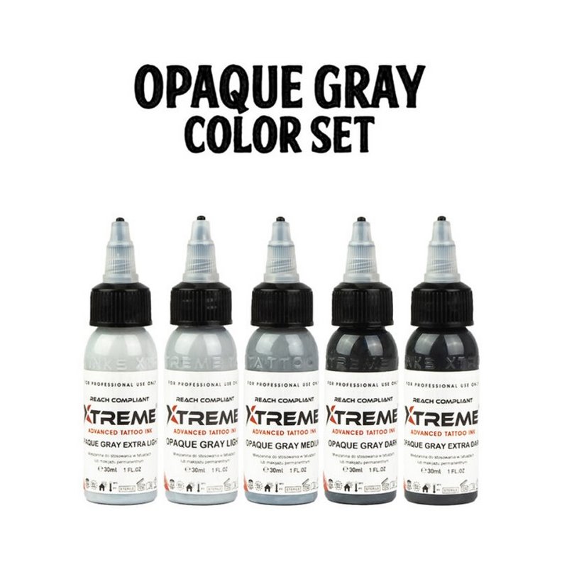 Xtreme Tinta Gris Opaca Set 30ML