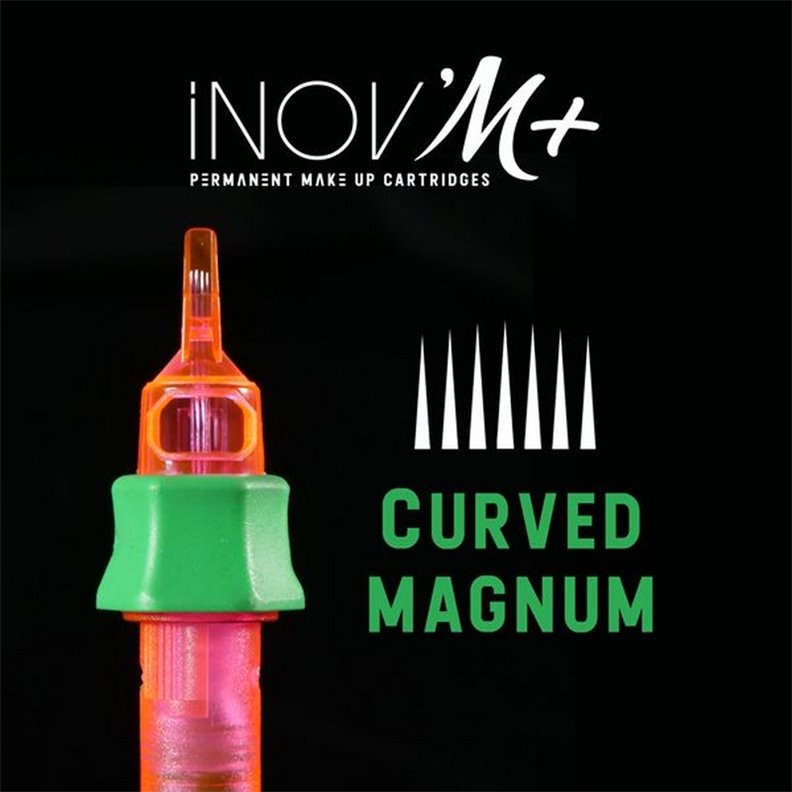 Cartuchos de maquillaje permanente INOV'M+ Round Magnum