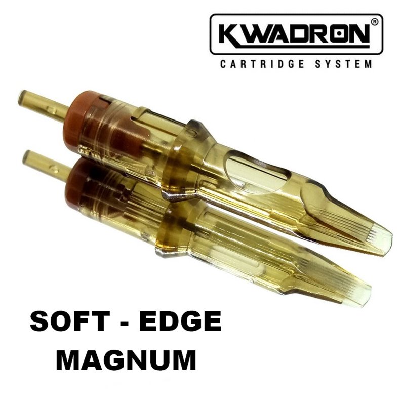 KWADRON Cartuchos magnum soft edge long taper 20 tattoo