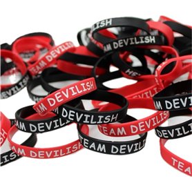 Pulsera TEAM DEVILISH - Silicona blanda