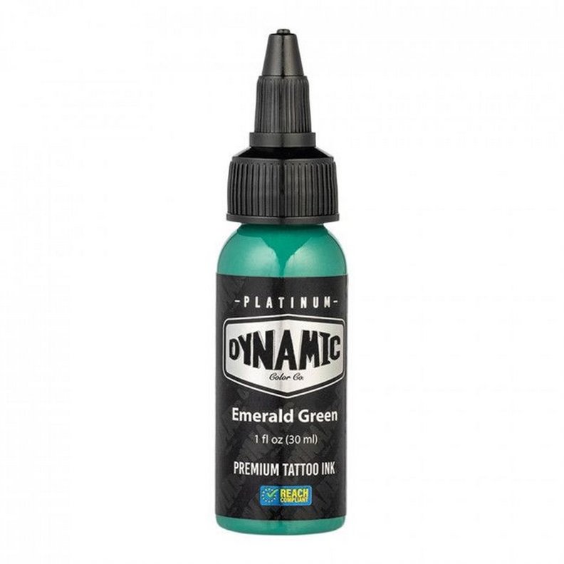 Tinta Platinum Dinámica - Verde Esmeralda 30ml