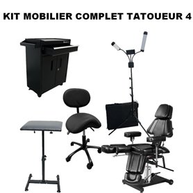 Kit completo de mobiliario para tatuajes 4