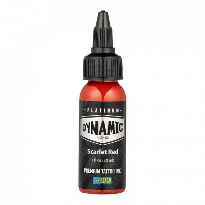 Tinta Platinum Dinámica - Rojo Escarlata 30ml