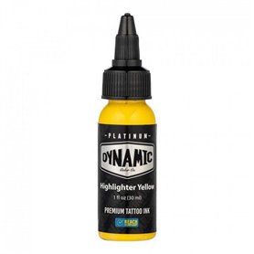 Tinta Platinum Dinámica - Resaltador Amarillo 30ml