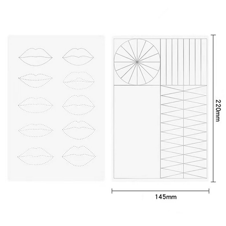 Piel de entrenamiento labial - 22x14,5x h.0,15cm