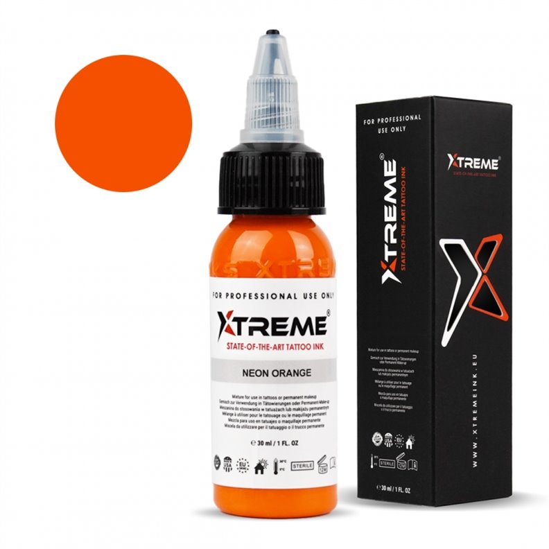 Tinta Xtreme Naranja Neón 30ML Tinta Xtreme Naranja Neón 30ML
