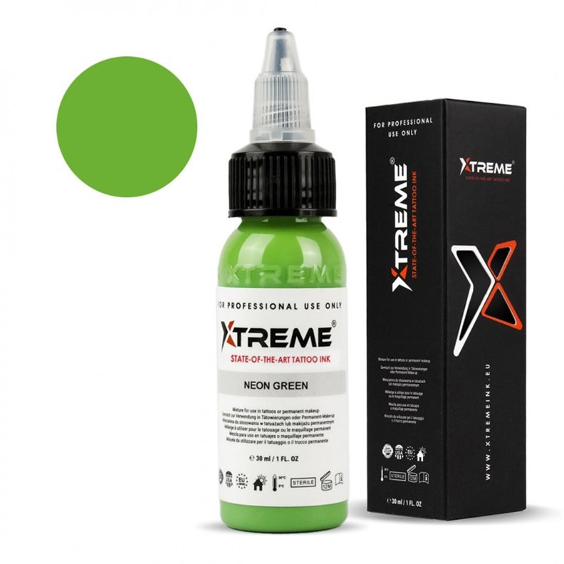 Tinta Xtreme Verde Neón 30ML