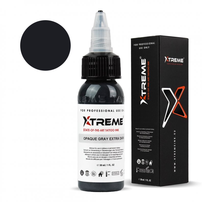 Tinta Xtreme Gris Opaco Extra Oscuro 30ML