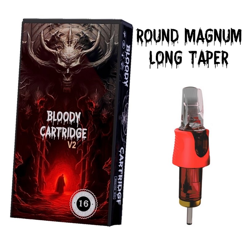 Cartuchos Bloody V2 Round Magnum - Long Taper