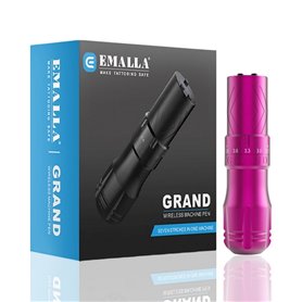 EMALLA Máquina GRAND Tattoo Pen - Rosa