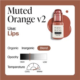 PERMA BLEND Tinta LUXE Naranja apagado 15ml