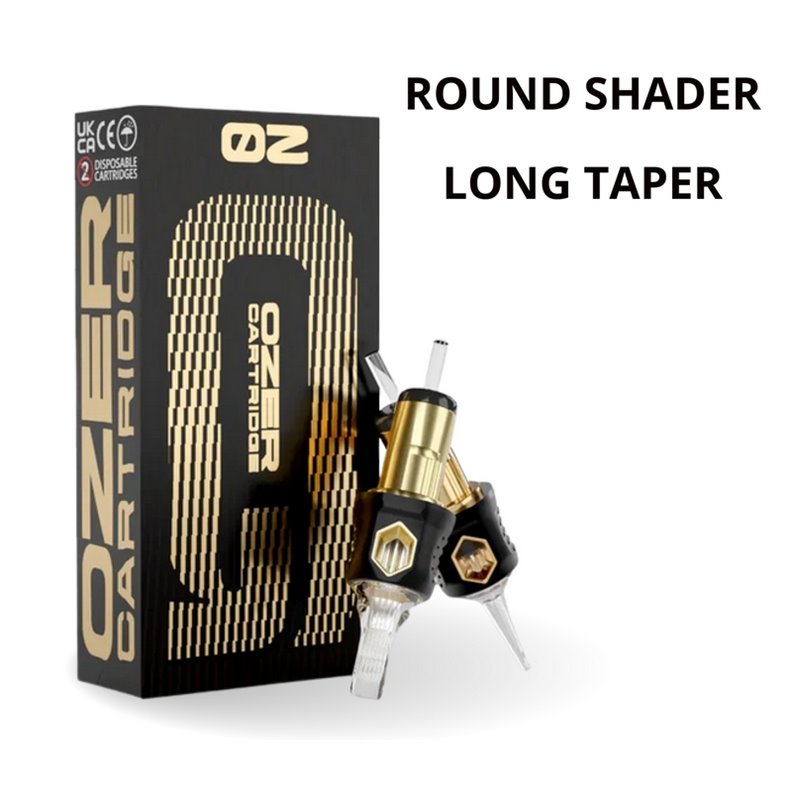 OZER Cartuchos Round Shader - Long Taper