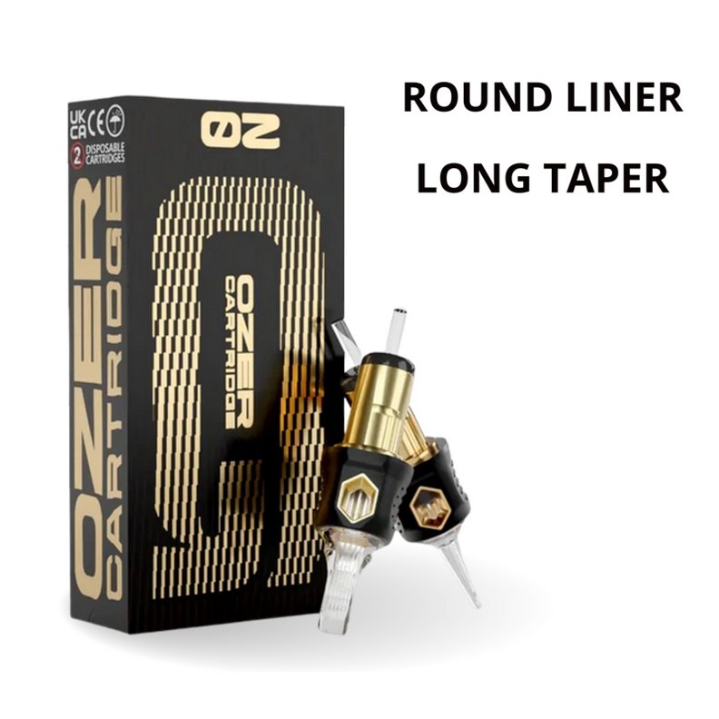 OZER Cartuchos Round Liner - Long Taper OZER Cartuchos Round Liner - Long Taper