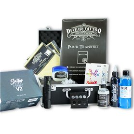 Kit de tatuaje portátil - Sailor pen V2 a pilas