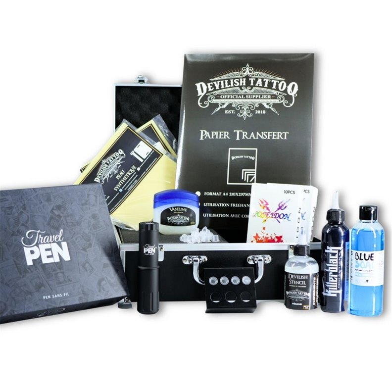 Kit de tatuaje Nomad - Travel pen V2 a pilas