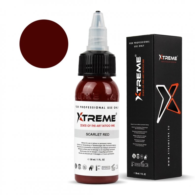 Tinta Xtreme Rojo Escarlata 30ML Tinta Xtreme Rojo Escarlata 30ML