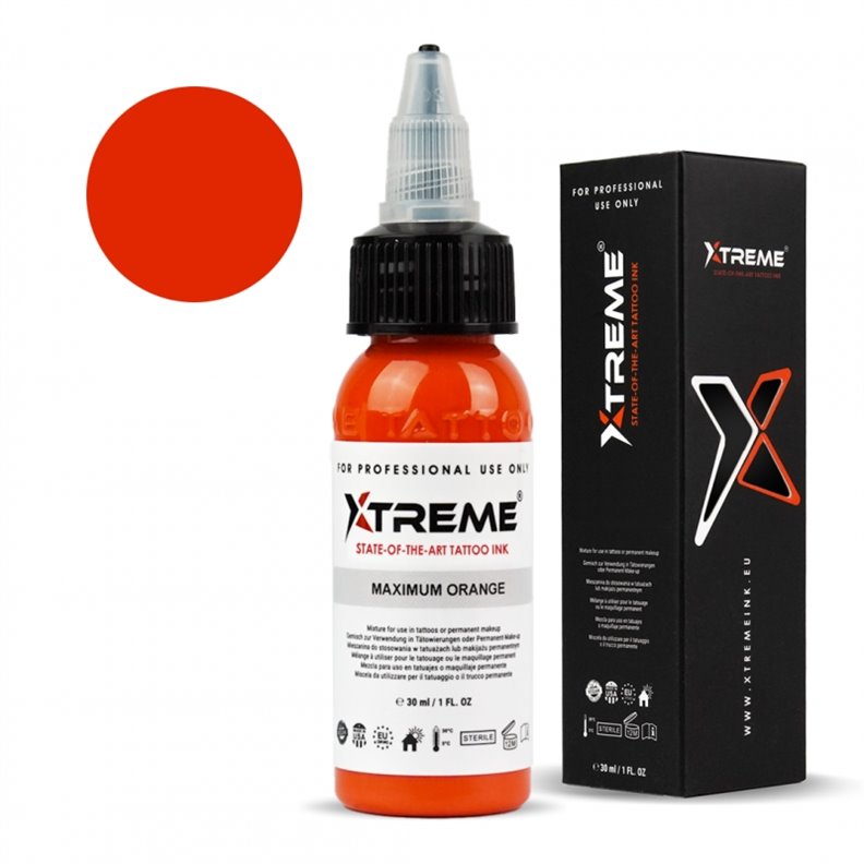 Tinta Xtreme Máximo Naranja 30ML Tinta Xtreme Máximo Naranja 30ML