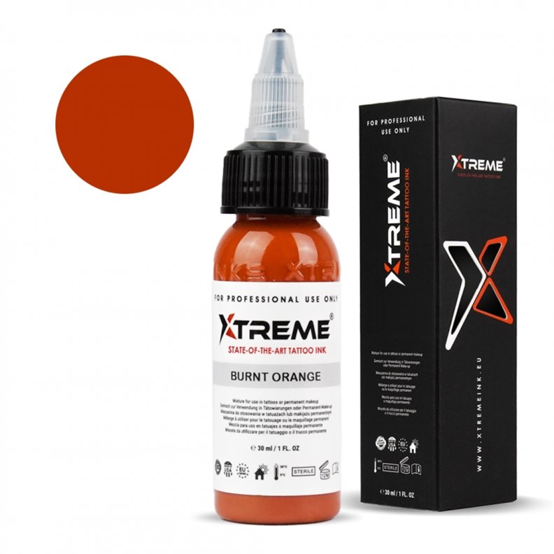Tinta Xtreme Naranja Quemado 30ML Tinta Xtreme Naranja Quemado 30ML