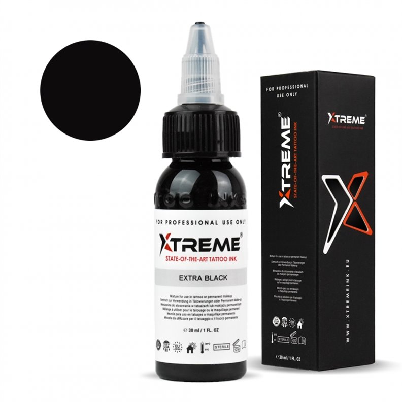 Tinta Xtreme Negro Extra 30ML Tinta Xtreme Negro Extra 30ML