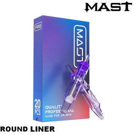 Cartouches MAST PRO Round Liner - Long Taper