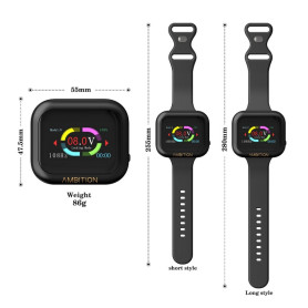 Dimensions Screen Watch Power Supply AMBITION S1