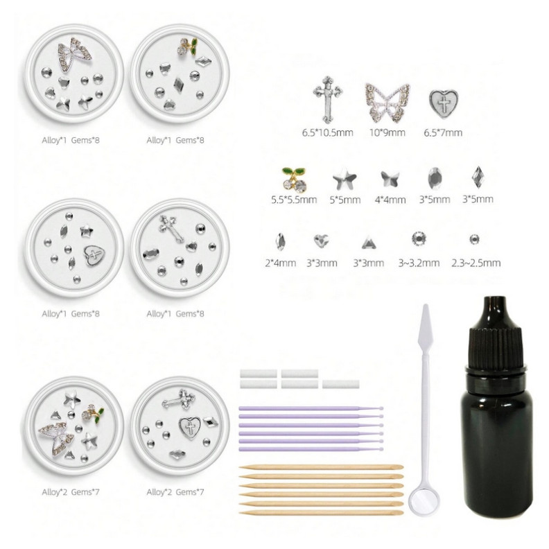 Kit Strass Dentaire - Fantaisie 3 Kit Strass Dentaire - Fantaisie 3