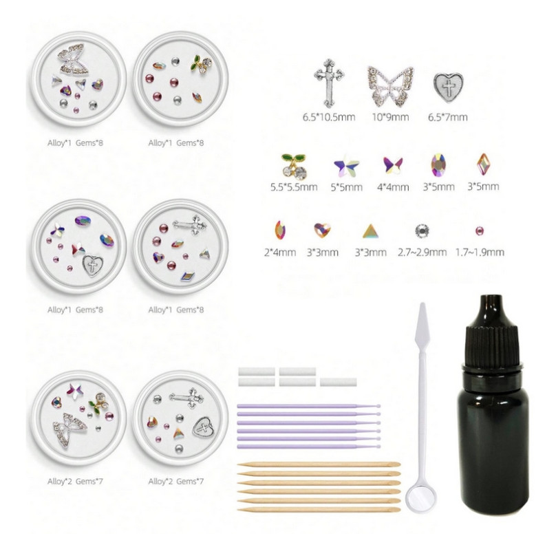 Kit Strass Dentaire - Fantaisie 5 Kit Strass Dentaire - Fantaisie 5