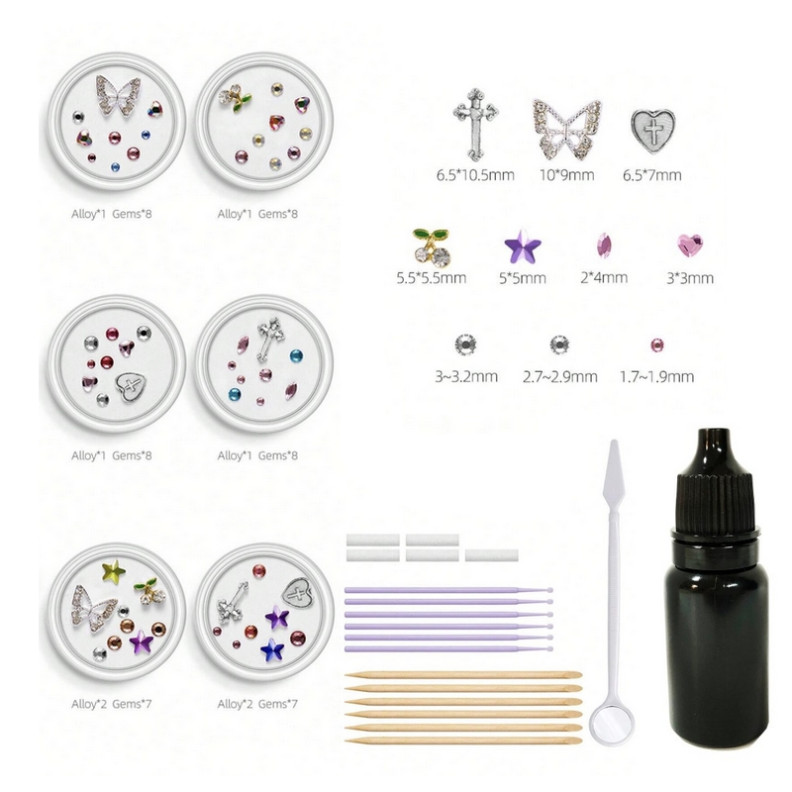 Kit Strass Dentaire - Fantaisie 6 Kit Strass Dentaire - Fantaisie 6