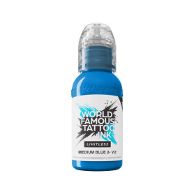 WORLD FAMOUS Tinta Limitless Medium Blue 2 -V2 - 30ML