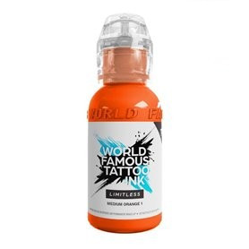 WORLD FAMOUS Tinta Limitless Medium Orange 1 - 30ML