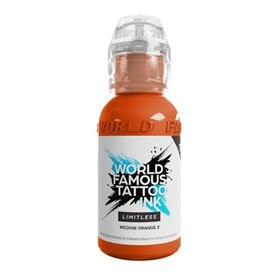 WORLD FAMOUS Tinta Limitless Medium Orange 2 - 30ML