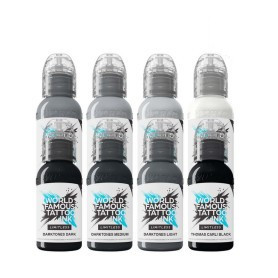 Kit de tintas WORLD FAMOUS Limitless - Thomas Carli Jarlier Volcanic Tones - 30ml