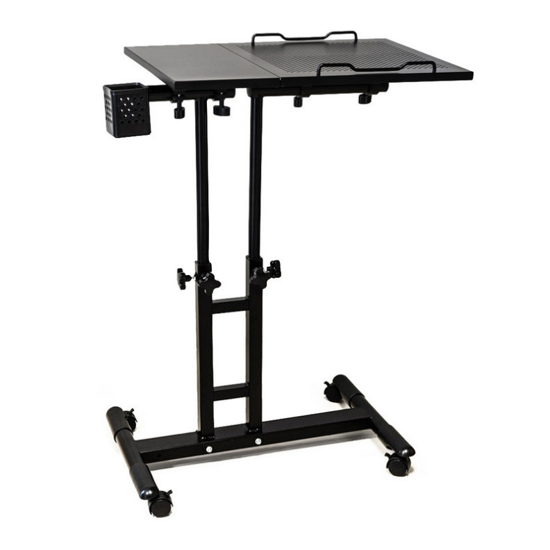 Station de travail mobile pour studio – 2 plateaux réglables