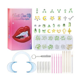 Kit de Estrás Dental - Green / Gold