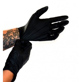 NITRAS Guantes de nitrilo Black Wave