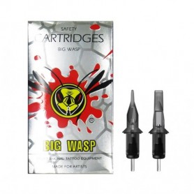 Cartucho BIGWASP Round Liner 0,30mm Medium Taper - Por 20