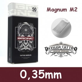 Agujas Magnum (M2) 0.35mm Deluxe - Juego de 5 o 50