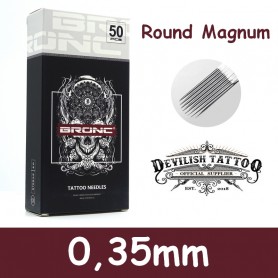 Agujas redondas Magnum 0.35mm Deluxe - Juego de 5 o 50