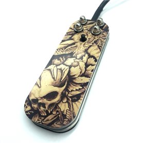 Pedal Ultrafino Premium Dragón y Calavera