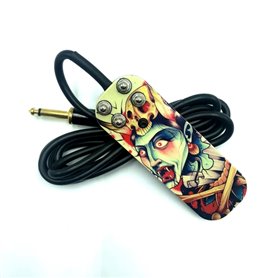 Pedal de tatuaje Ultra Fine Premium Diablo Skull