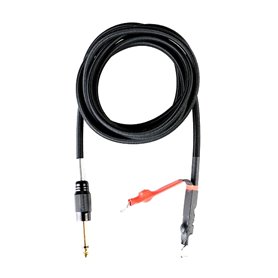 Clip Cord Premium 1,80m negro para máquina de tatuar