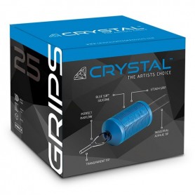 CRYSTAL Tubos desechables completos 25 mm - Juego de 20