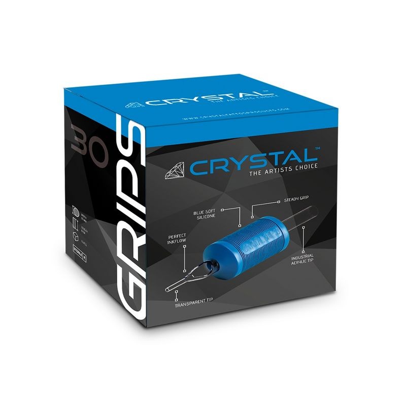 CRYSTAL Tubos desechables completos 30 mm - Juego de 20