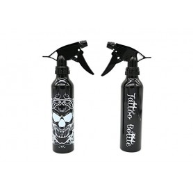 Frasco de spray negro para tatuajes de 250 ml