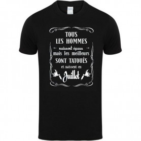 Camiseta DEVILISH hombre Mes de nacimiento Julio