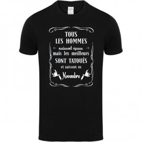 Camiseta DEVILISH para hombre Mes de nacimiento Noviembre