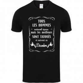 Camiseta DEVILISH hombre Mes de nacimiento diciembre