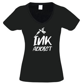 Camiseta DEVILISH - Ink Addict - Hombre/Mujer